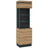 Porta Vitrine CORTE, - - B: 60 cm - mit 1 Tür - Türanschlag rechts