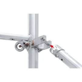 Hymer Treppen Fahrgerüst mit Fahrtraverse 8,6m AH