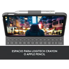Logitech Slim Folio für iPad (10. Generation) Grau