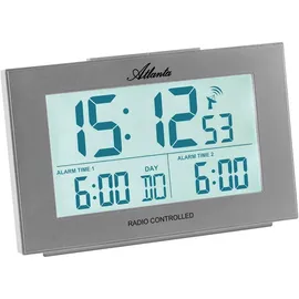 Atlanta Funkwecker Digital 1889/19 silber