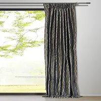 MYDECO Vorhang mit Gardinenband Stream taupe