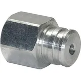 Riegler Anschlussnippel für Flachsauger, oval, SGO, G 1/8 IG Ø30x10