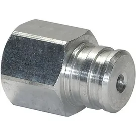 Riegler Anschlussnippel für Flachsauger, oval, SGO, G 1/8 IG Ø30x10