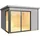 Weka Domeo 1 3,2 x 3,2 x 2,4 m lichtgrau