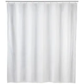 Wenko Duschvorhang Uni 120 x 200 cm weiß