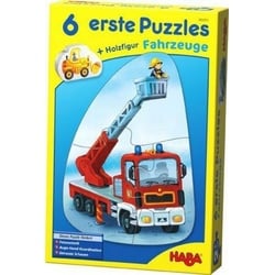 Haba Puzzle 6 erste Puzzles - Fahrzeuge, Puzzleteile