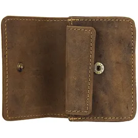 GREENBURRY Vintage Geldbörse Leder braun