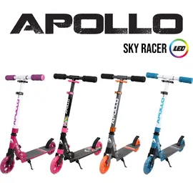 Apollo LED City Roller mit Federung Scooter Skyracer