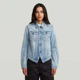 G-Star Jeansjacke Silber M