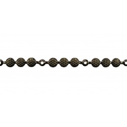 10 Meter Ziernagelstangen Hammerschlag 11mm 130 1/3