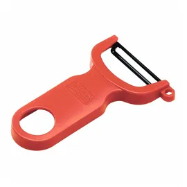 Kuhn Rikon 22060 Küchenhelfer Zuberhör Schäler Swiss Peeler rot