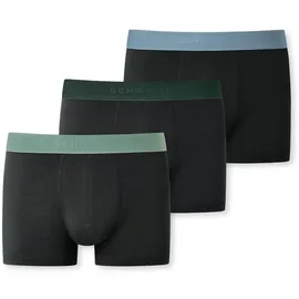 SCHIESSER Herren 3 Pack Boxershorts Bio Baumwolle Multipack - 95/5 Organic, Sortiert 7_180194, 7