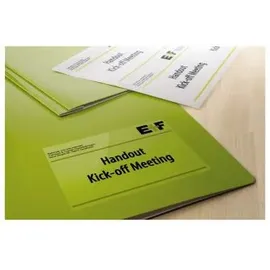 Herma Adressetiketten 8018 Transparent 96 x 50,8 mm 25 Blatt 250 St.