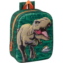 Safta JURASSIC WORLD 3D Kindergartenrucksack, anpassbar an den Wagen, einfache Reinigung, ideal für Kinder verschiedener Altersgruppen, bequem und vielseitig, Qualität und Widerstandsfähigkeit, 22 x