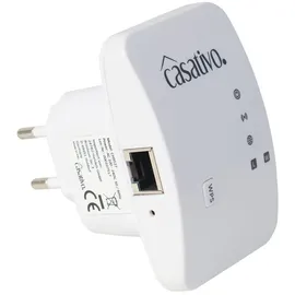 casativo Mini-WLAN-Repeater 300 Mbit/s weiß