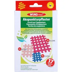 Akupunktur-Pflaster 3 Größen 17 St