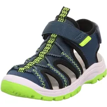 superfit Tornado Light Sandale, Blau Gelb 8010, 35