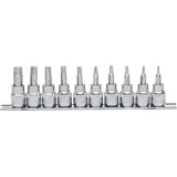 KS Tools 3/8" CHROMEplus Bit-Stecknuss-Satz Torx, 10-tlg T10-T55