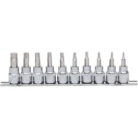 KS Tools 3/8" CHROMEplus Bit-Stecknuss-Satz Torx, 10-tlg T10-T55