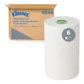 Kleenex Slimroll Papierhandtücher 1-lagig 6 x 135 m