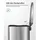 Songmics Mülleimer 50,0 l silber