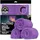 Chemical Guys Happy Ending Mikrofaser-Handtuch Violett 2 St. 40x40 cm