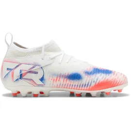 Puma Future 8 Match MG Kinder puma white/puma black/glowing red 34