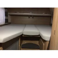 EXKLUSIV HEIMTEXTIL Jersey Spannbettlaken für Wohnmobile Heckbett 3-teilig 2
