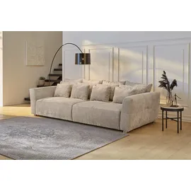 JOB Big-Sofa Webstoff 12-Sitzer Beige