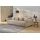 JOB Big-Sofa Webstoff 12-Sitzer Beige