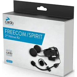 Cardo Freecom/Spirit HD Tweede helm uitbreidingsset, zwart Voorman
