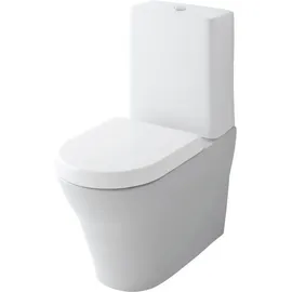 TOTO MH Stand-WC mit WC-Sitz Weiß