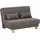 Home Affaire Schlafsofa Chenille 2-Sitzer Braun
