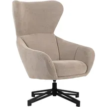 Mr. Deko Ohrensessel Marconia gepolstert 74 x 109 x 80 cm Beige drehbar