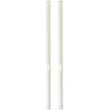 Glas-Trinkhalme aus hitzebeständigen Borosilikatglas L 20cm, Ø 8mm (aussen), Ø 4mm (innen) (Zusatzset 2 Halme)