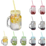 Relaxdays Trinkglas 0,5 l 10-tlg.