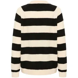 St Tropez Strickpullover Beige / Schwarz XL