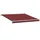 vidaXL Markise Manuell 400 x 300 cm rot
