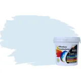 RyFo Colors Silikonharz Fassadenfarbe Lotuseffekt Trend Lichtblau 1l - bunte Fassadenfarbe, weitere Blau Farbtöne und Größen erhältlich, Deckkraft Klasse 1
