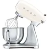 SMEG Küchenmaschine SMF02CREU Creme, beige (creme), B:40,2cm T:22,1cm, Küchenmaschinen