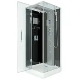 AcquaVapore Duschkabine Komplettdusche Fertigdusche Dusche 80x80 cm ohne 2k Scheiben Versiegelung