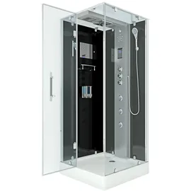AcquaVapore Duschkabine Komplettdusche Fertigdusche Dusche 80x80 cm ohne 2k Scheiben Versiegelung
