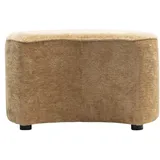 coco maison Pouf 0,71 x 0,44 x 0,59 m Stoff Gelb