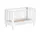 58 aufm Kessel Kinderbett Keeley 70 x 140 cm Buche massiv lackiert weiß