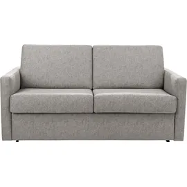 PLACES OF STYLE Schlafsofa Goldpoint 162 cm, Dauerschläfer, Liegefläche 120/200cm,«, 2-Sitzer mit Bettfunktion, Bonell-Federkernmatratze grau