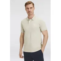 Boss Poloshirt Passenger mit Logo-Aufnäher, beige XXL