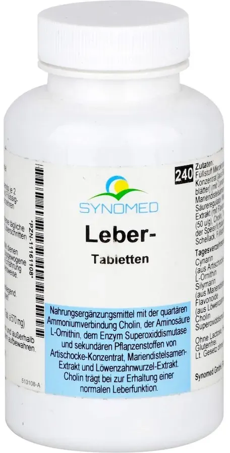 Synomed LEBER-TABLETTEN Leber