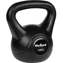 rebel electro Kettlebell Active 14 kg schwarz