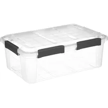 5 five simply smart Aufbewahrungsbox 32 l 1-tlg. transparent