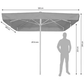 Schneider Quadro 300 x 300 cm Schwarz